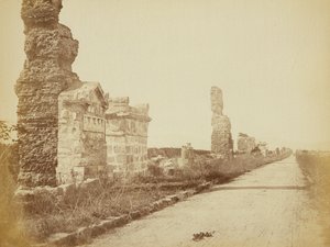 Pohled na Via Appia Antica